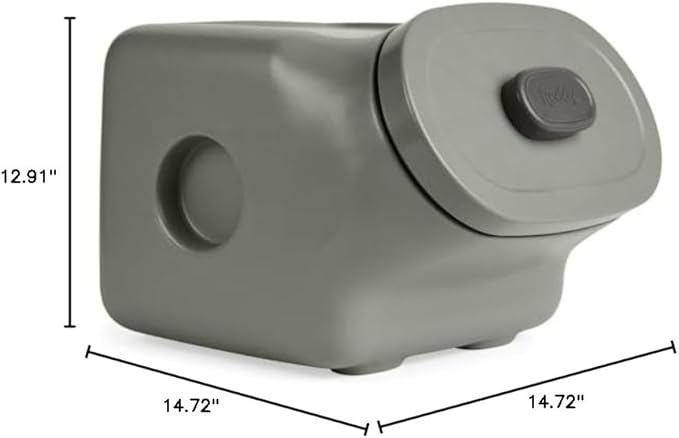 Reddy Green Airtight Food Storage Container for Dogs Medium 25 lbs.