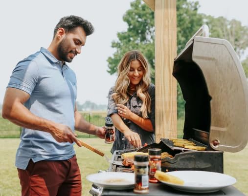 FlipFork Boss - 5 in 1 Grill Spatula with Knife, Fork, Bottle Opener and Turner BBQ Tools. All in One Grill Accessories Set for Outdoor Grills. 18 inch Grilling Accessories BBQ Set