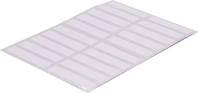 Orii Spice Labels - 40 Preprinted + 20 Blank Labels | Kitchen Jar Label Combo Tags for Pantry Ingredients and Spice Rack Organization, Silver/White (60 Labels)