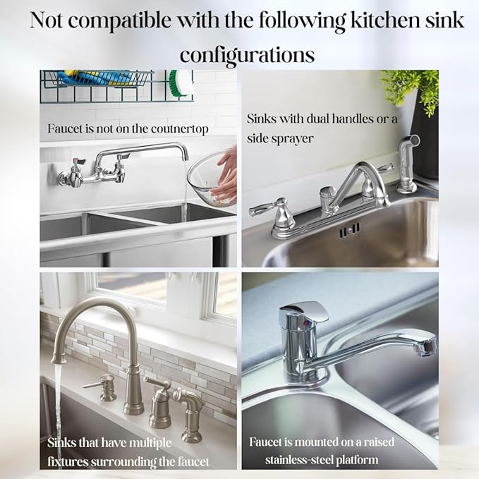 Faucet Mat for Kitchen Sink – Diatomite Drying Stone Mat & Sink Protector, Prevent Moisture – Sink Splash Guard Water-Absorbing Stone Tray for Bathroom Counter - White (23.6" x 3.9")
