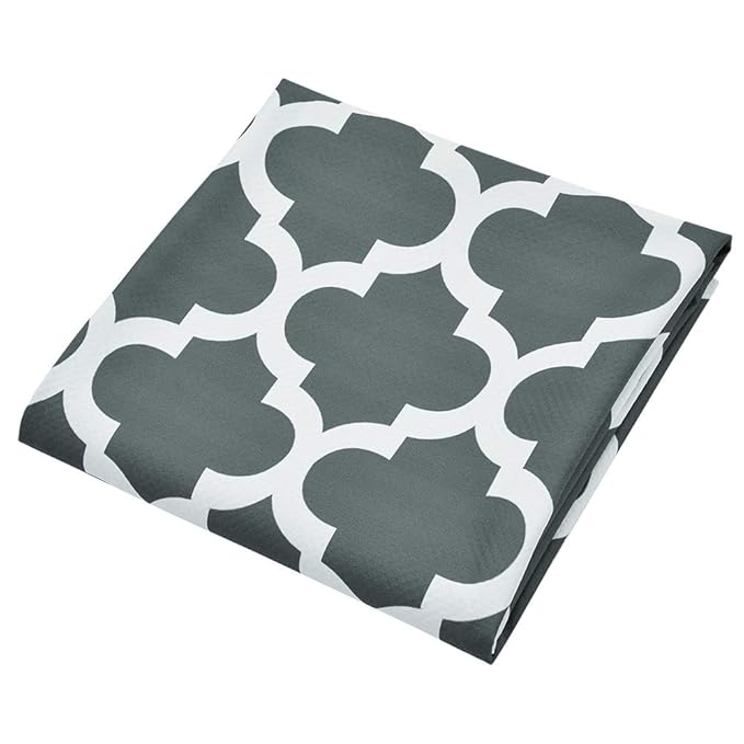 Splat Mat for Under High Chair/Arts/Crafts by CLCROBD, 51" Baby Anti-Slip Food Splash and Spill Mat for Eating Mess, Waterproof Floor Protector and Table Cloth (Lattice)