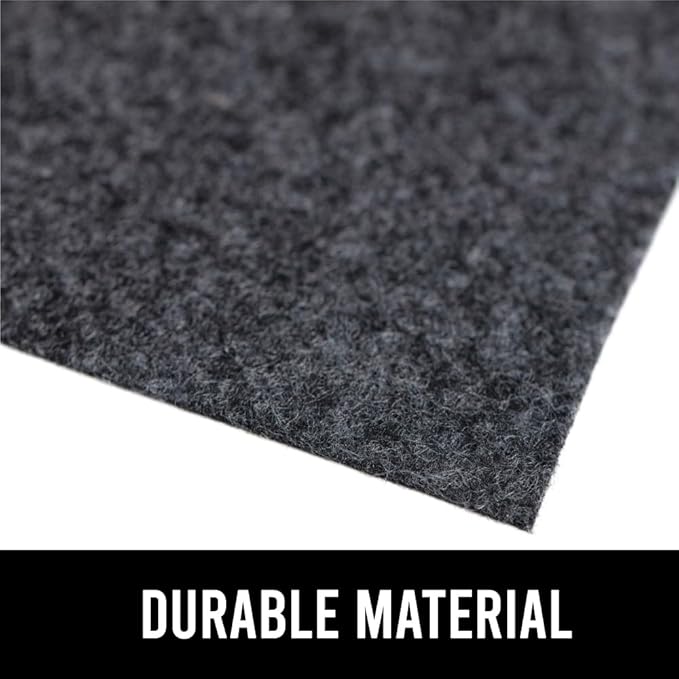 GORILLA GRIP LeakGuard Non-Adhesive Under Sink Mat for Kitchen Cabinet, 24x40, Waterproof Quick Dry Shelf Liner, Durable Absorbent Felt Mats for Bathroom Sinks, Cabinets, Dresser, Easy Trim, Charcoal