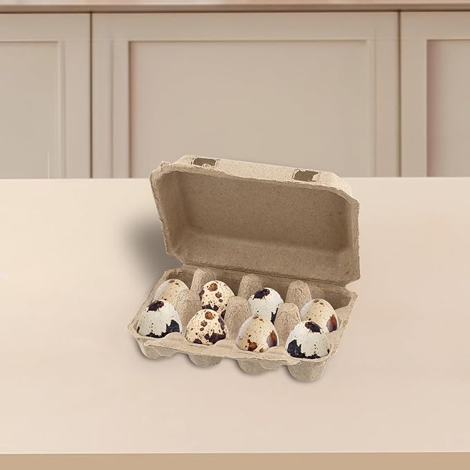 70 Pack Quail Egg Cartons, 12 Count Egg Storage Containers Holder Bulk 9 X 5 X 2 Inches Quail Egg Holder Container For Home Kitchen Refrigerator Farmhouse