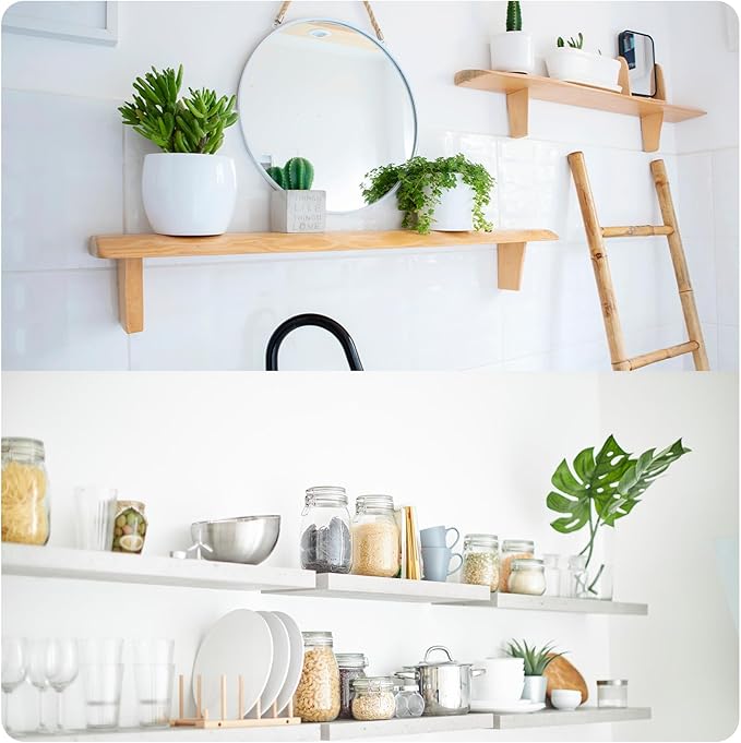 PATIKIL Under Shelf Basket, 6 Pack Small Sliding Under Cabinet Shelf Hanging Metal Storage Rack Organizer Space Saving for Kitchen Pantry Bookshelf 13"L x 10.2"W x 4.7"H, White