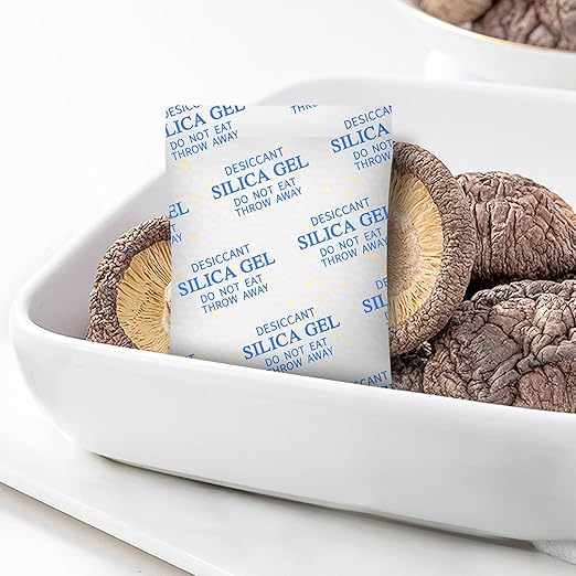 Silica Gel Packets, 20 Gram 35 Packs Desiccant Packs for Storage, Food Grade Moisture Absorbers with Color Indicating, Desiccant Packs for Foods, Electronics, Jewelry, Safe, 3D Filaments