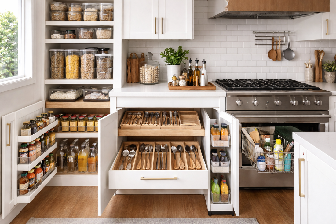 Must Have Kitchen Storage Solutions for Small and Modern Homes