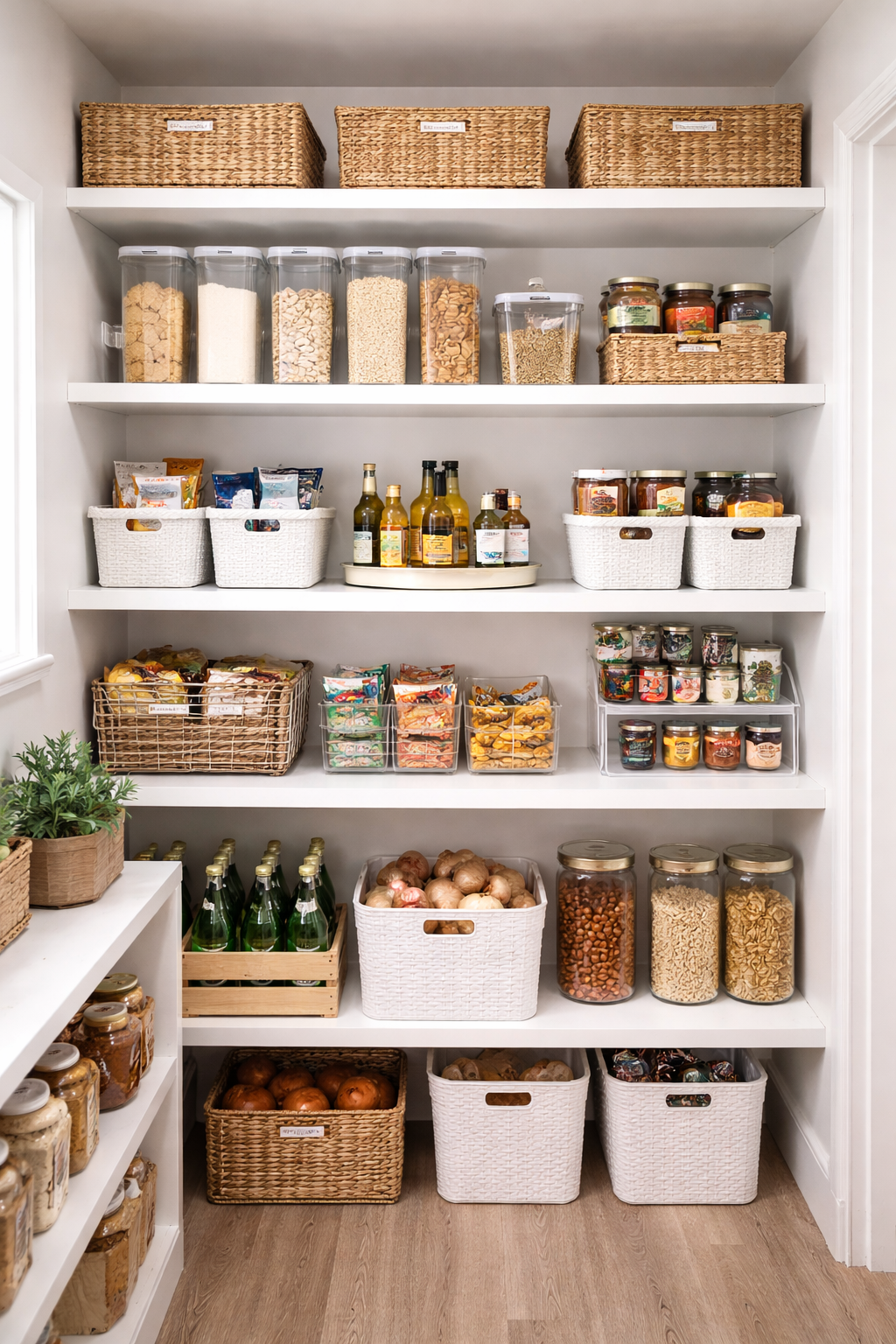 Pantry Organization Ideas for a Clean and Calm Kitchen