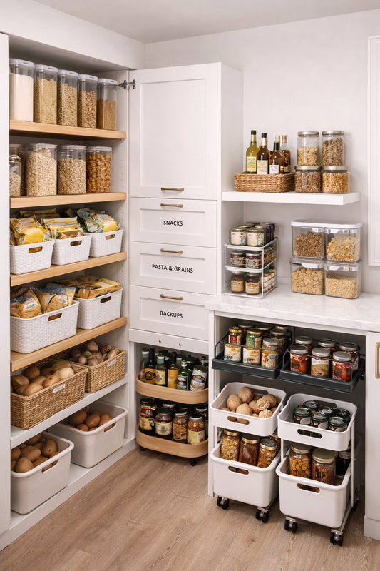 How to Organize Your Pantry Like a Modern Home