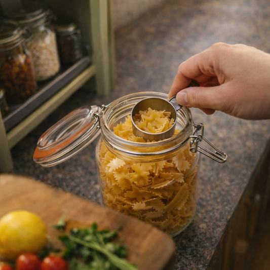 A Pantry System That Keeps Ingredients Fresh and Kitchens Calm