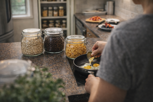 Keep Ingredients Fresh and Kitchens Organized with Airtight Glass Jar Systems