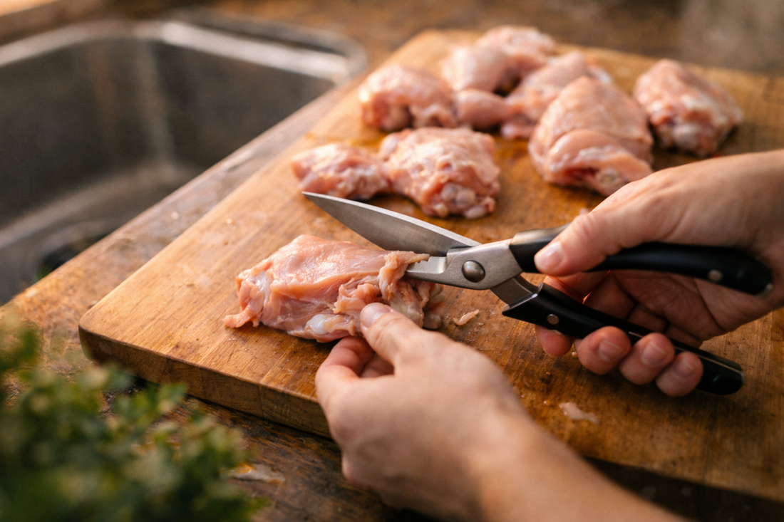 A Smarter Prep Workflow: Why Kitchen Shears Belong in Your Cooking System