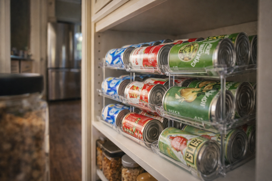 A Smarter Pantry Flow: How Rolling Can Organizers Transform Everyday Kitchen Storage