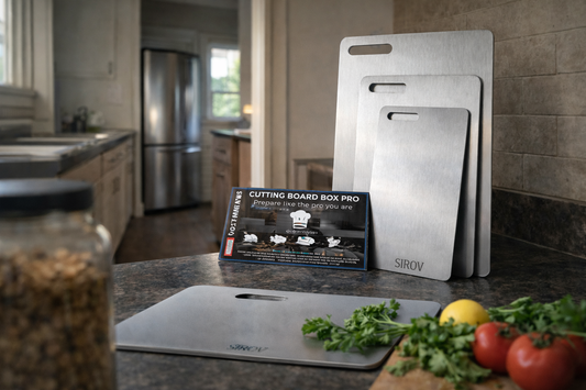 A Cleaner Kitchen Workflow: Why Titanium Cutting Boards Are Changing Everyday Food Prep