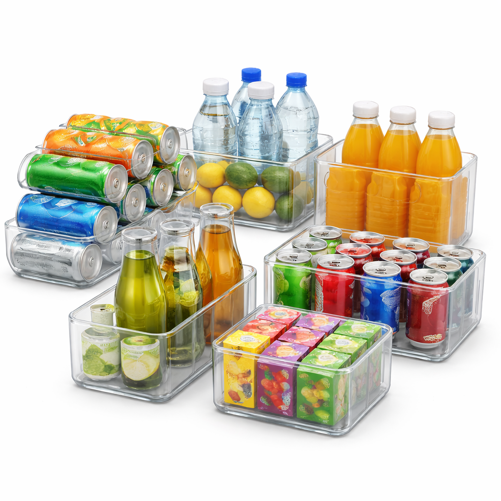 5.04 Beverage Refrigerator Organizers