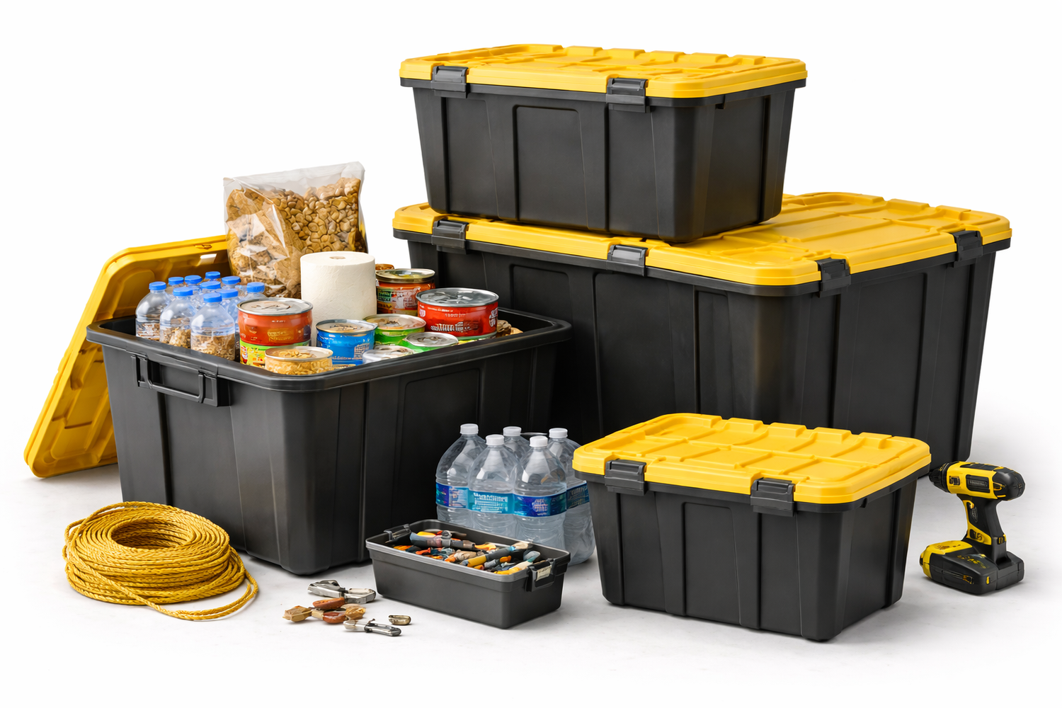 8.05 Heavy Duty Storage Totes