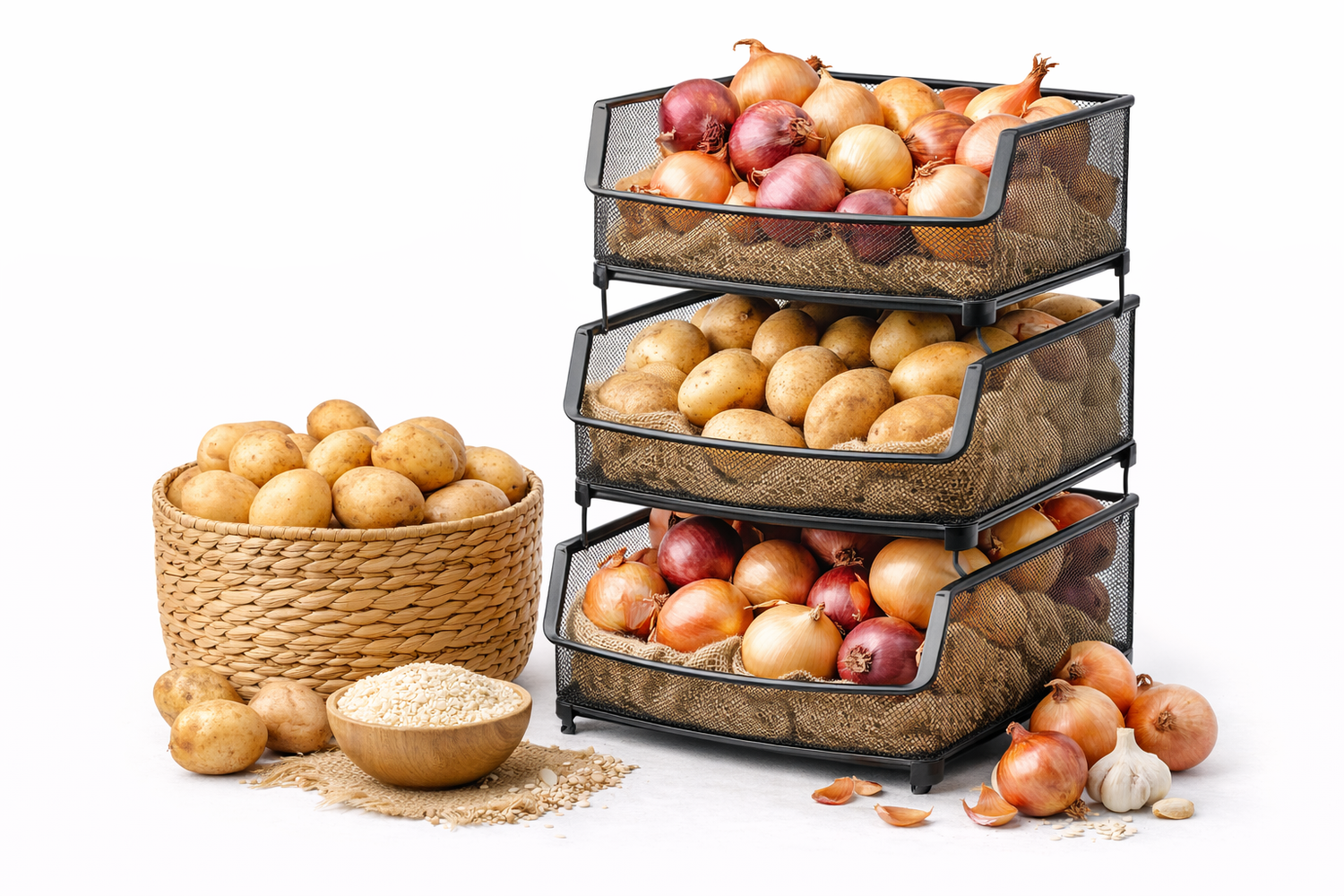 8.04 Onion Potato Storage Bins