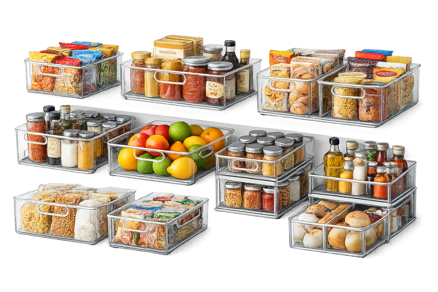 9.05 Pantry Shelf Bins