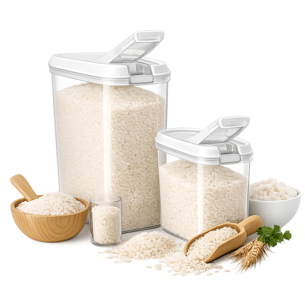 7.04 Rice Storage Containers