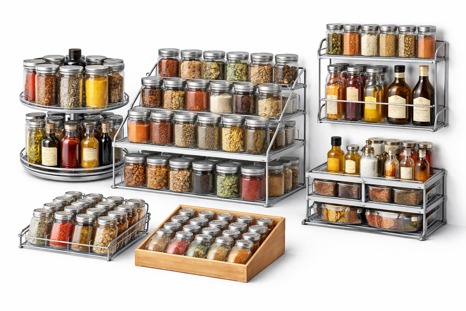 9.04 Spice Organizer Shelves