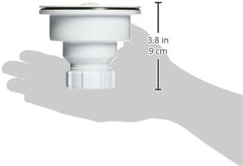 BLANCO, White 441091 SILGRANIT-Matched Kitchen Drain Basket Strainer, 3.5"