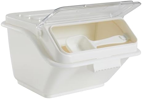 Ingredient Bin - 2.6 Gallon/40 Cup Capacity - Holds Up To 18 lbs. of Sugar or 12 lbs. of Flour - NSF (29A-004)