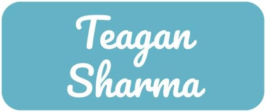 Name Bubbles - Custom Mini Daycare Name Labels for Kids (85 Labels) - Personalized Waterproof Name Stickers for Clothing Tags, Sippy Cups, Lunch Boxes, Water Bottles, & School Supplies (Neutral Color)
