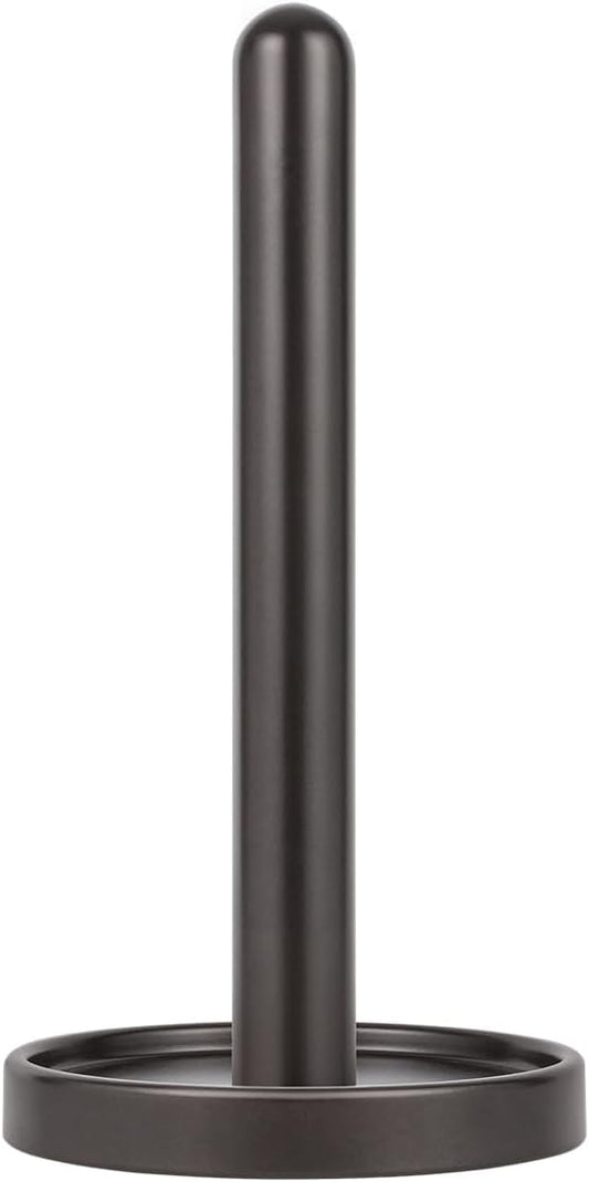 Ivilon Paper Towel Roll Stand - Steady and Easy Tear - Fits All Paper Towel Rolls - Oil Rubbed Bronze