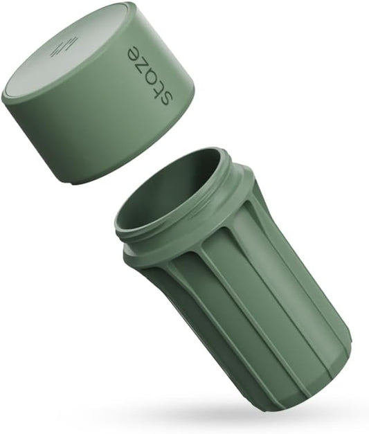 Staze Preserve Vacuum Sealed Storage Jars (148ml) | Herb Storage & Food Storage Container with Protection -(MARSH)