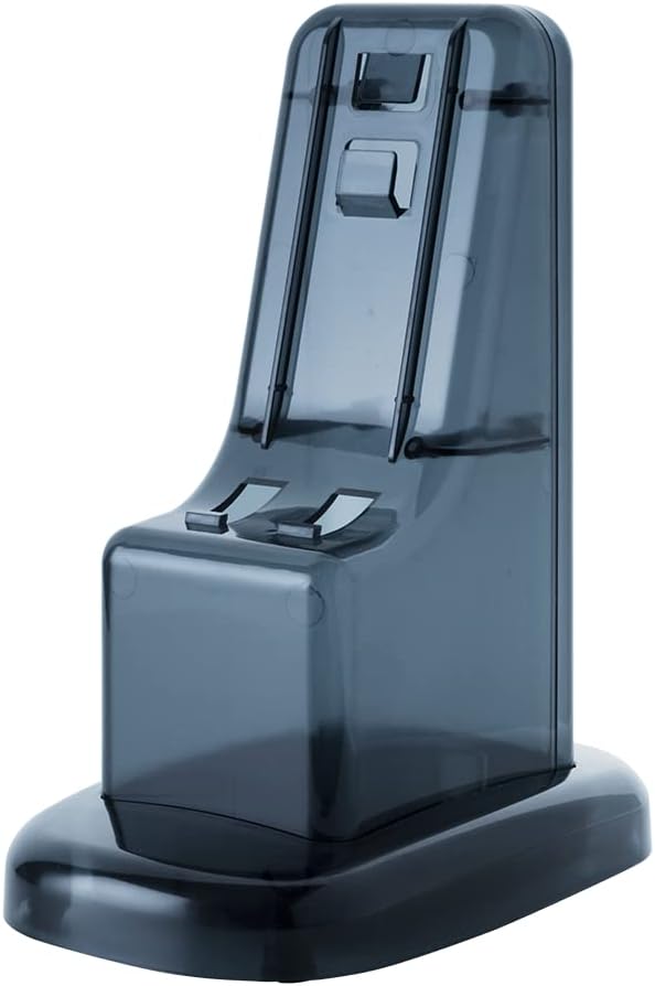 EZ-Pull Stand Interfold Napkin Dispenser for Restaurants, Stand or Wallmount V-fold, Pearl Black 4400B-EZ