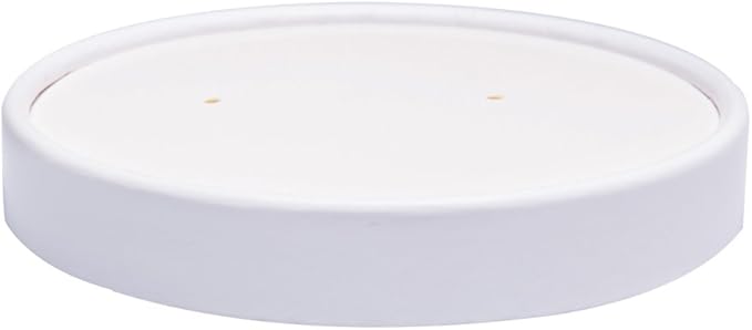 Belinlen 100 Count Paper Lids for Belinlen 5oz/6oz/8oz/12oz/16oz Paper Ice Cream Cups, Hot/Cold Soup Cups‘s Lids