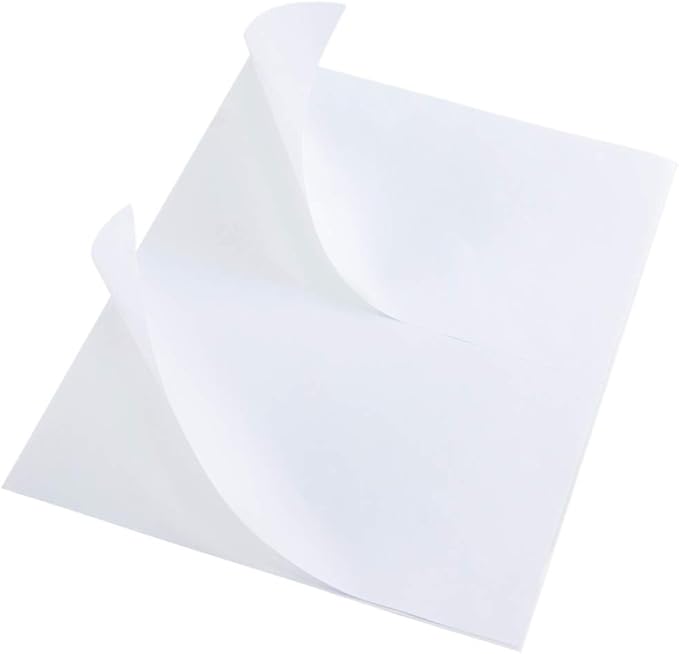 L LIKED 200 Half Sheet Shipping Labels, 2 per Sheet, 200 Labels, 5.5 x 8.5 inch, for Laser & Inkjet Printing (100 Sheets)