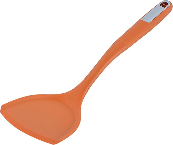 Met Lux Kitchen Utensil Sets, 10 Silicone Utensil Sets - 6 Pieces Per Set, High-Heat Tolerance, Orange Silicone Kitchen Utensils, For No-Stick Cookware - Restaurantware