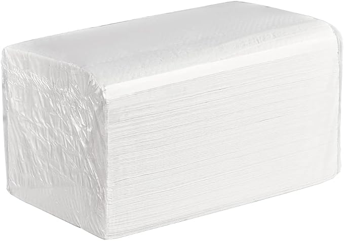 EZ-Pull Premium Virgin 2ply+ Interfold Dispenser Napkin, V-fold Dispenser Napkin for Restaurants (N4)