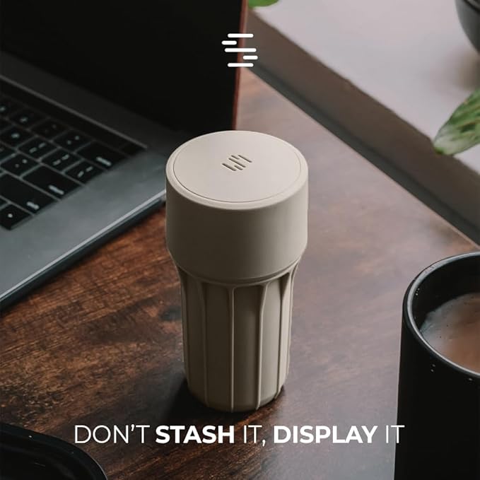 Staze Preserve Vacuum Sealed Storage Jars (148ml) | Herb Storage & Food Storage Container with Protection - (DUNE)