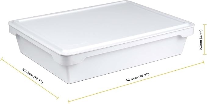 ooni Pizza Dough Proofing Box with Lid - Pizza Oven Accessories Proofing Tray - Pizza Dough Proofing Tray