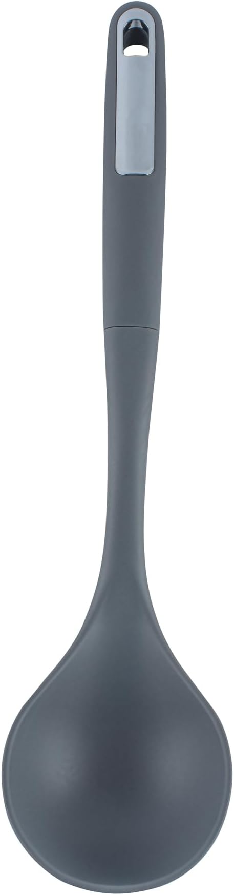 Restaurantware Silicone Utensil Set Pack of 1 Non-Slip Handle 6-Piece Kitchen Tool Set, Heat-Resistant Dishwasher-Friendly Cooking Accessories, Durable Gray Cooking Utensils