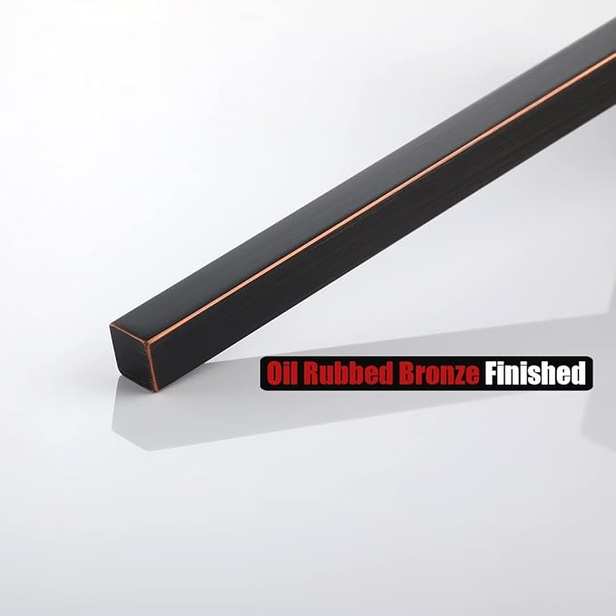 JQK Paper Towel Holder Stand Oil Rubbed Bronze, 304 Stainless Steel Kitchen Free Standing Countertop Paper Towel Dispenser Fits Standard and Jumbo Size, PTH240-ORB