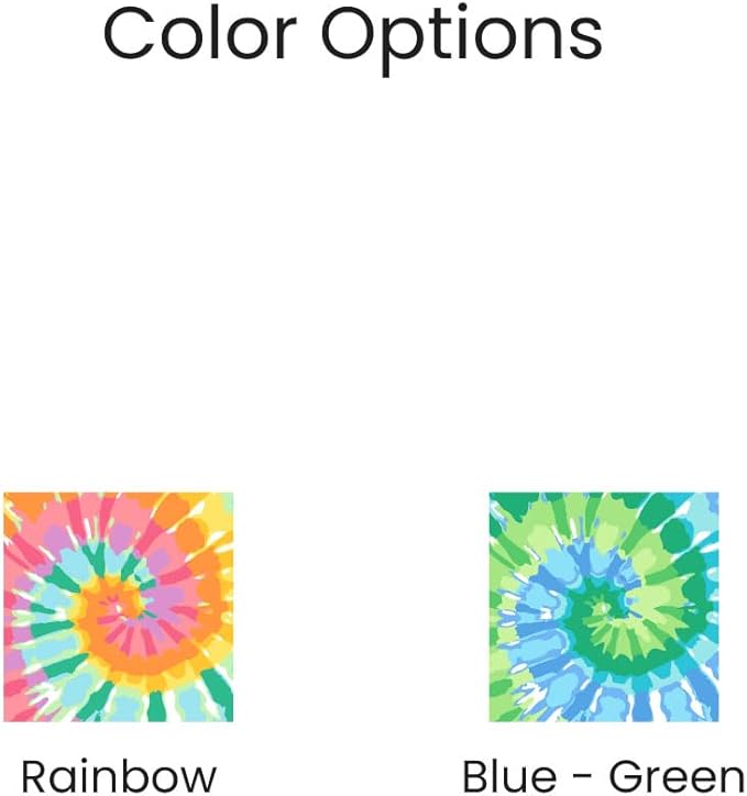 Name Bubbles - Kids Custom Name Labels for Daycare, School, Camp (102 Labels) - Personalized Waterproof Name Stickers for Clothes Tags, Lunch Boxes, Water Bottles, & School Supplies (Tie-dye Art)