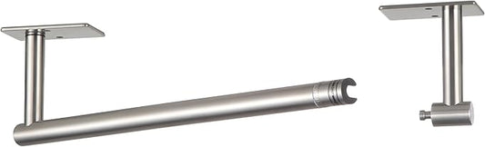 BVL Paper Towel Holder Under Cabinet for Kitchen Brushed Nickel Adhesive