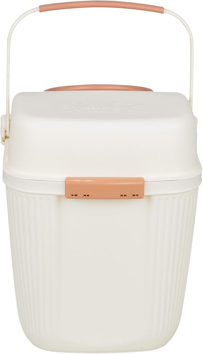 Harry Barker Lightweight Airtight Pet Food Storage Container, Eco-Friendly Recycled Plastic with Easy-Access Lid, Holds up to 25 lb Dry Dog or Cat Food