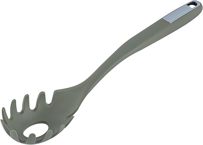 Restaurantware Silicone Utensil Set Pack of 1 Non-Slip Handle 6-Piece Kitchen Tool Set, Heat-Resistant Dishwasher-Friendly Cooking Accessories, Durable Green Cooking Utensils