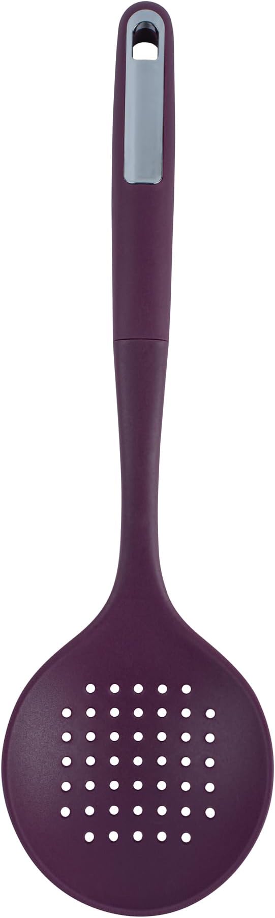 Restaurantware Silicone Utensil Set Pack of 1 Non-Slip Handle 6-Piece Kitchen Tool Set, Heat-Resistant Dishwasher-Friendly Cooking Accessories, Durable Purple Cooking Utensils