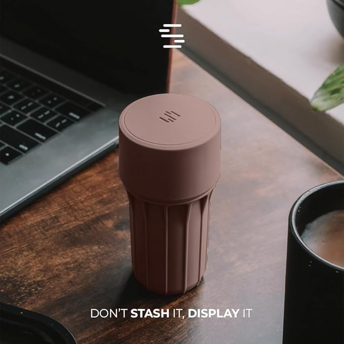 Staze Preserve Vacuum Sealed Storage Jars (148ml) | Herb Storage & Food Storage Container with Protection - (AUTUMN TRIO)
