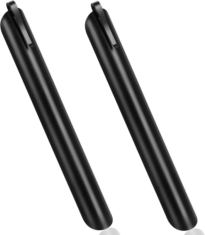 Crumb Sweepers, Restaurant Crumbers for Servers, Stainless Steel Crumb Scraper, Table Crumber Tool for Waiters, Waitresses and Servers, Crumber for Server, Waitress Accessories (2 PACK, Black)