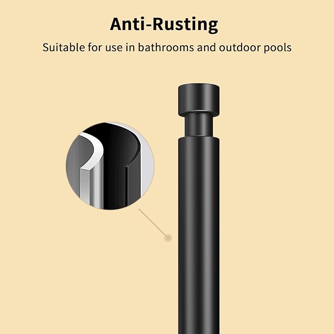 Paper Towel Holder Countertop, Black Paper Towel Holder with Weighted Base Non Slip, Standing Paper Towel Roll Holder for Kitchen Bathroom, Easy One-Handed Operation, Stainles Steel (Matte Black)
