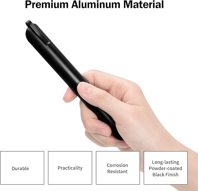Scraper Tool Kitchen, Bread Crumb Catcher, Portable Stainless Steel Table Serveware Crumbers, Server Accessories for Waitress, Waiters, Restaurant Table Clean Tool Accessories (20 PACK, Black)