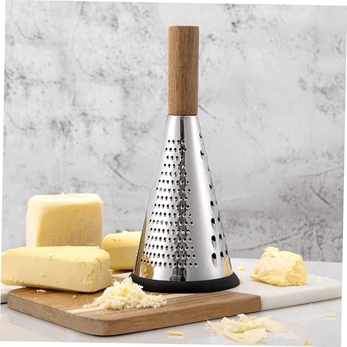 OFFSCH Kitchen Grater Cottage Cheese with Fruit Truffle Cheese Hand Tool Cucumber Shredder Kitchen Essentials Stainless Steel Box Grater Home Cheese Grating Tool Cheese Grater for Home