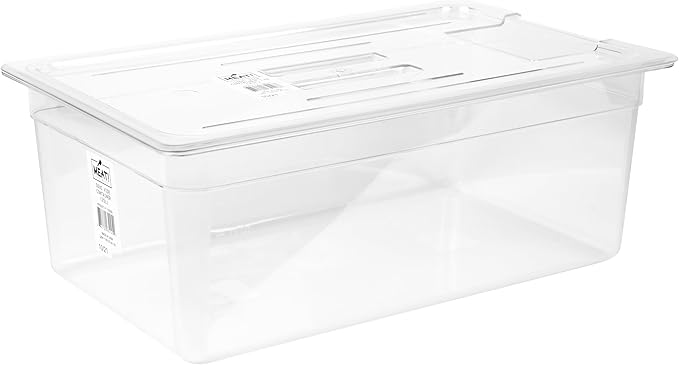 MEAT! Sous Vide 25L Commercial Grade Quality Container with a 25 Liter Cooking Capacity for Vacuum-Sealed Meat or Vegetables