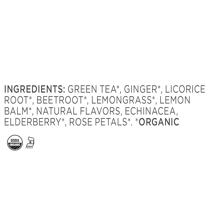 Tea Forte Defense Premium Loose Leaf Caffeinated Green Tea Blend Canister, Makes 35-50 Cups