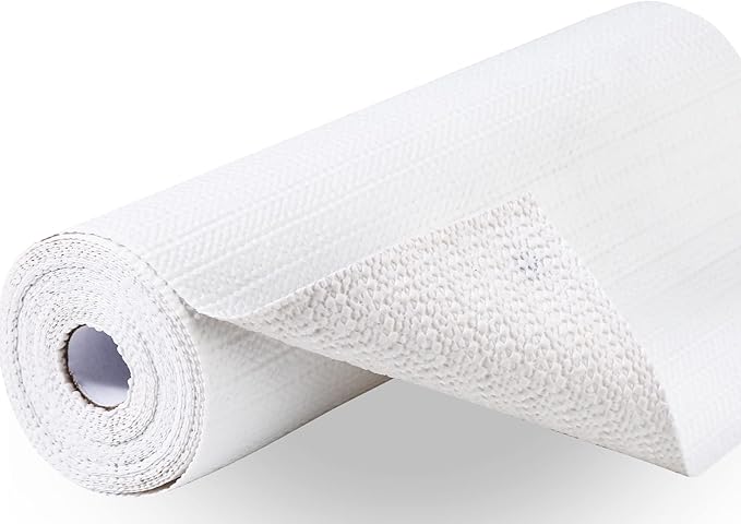 Premium Drawer and Shelf Liner for Cabinet, Non Adhesive Liner for Kitchen, Strong Grip Non Slip Shelf Liners for Kitchen Cabinets, Storage, Drawers, Shelves, Kitchenware and Tableware